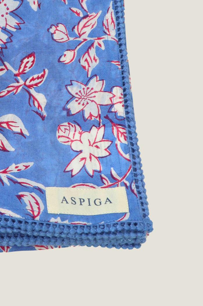 Aspiga Set Of 4 Block Print Napkins