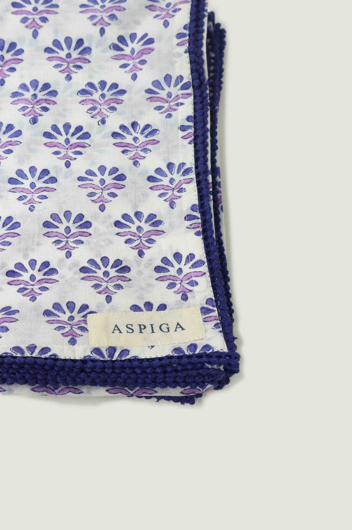 Aspiga Set Of 4 Block Print Napkins