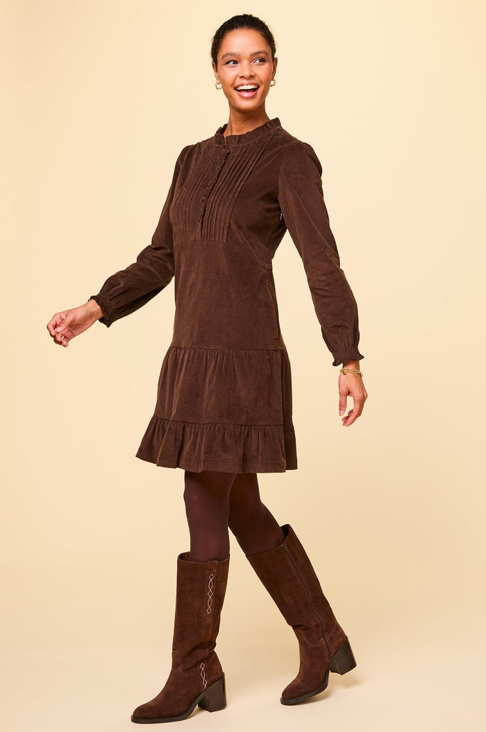 Aspiga Stema Short Corduroy Dress