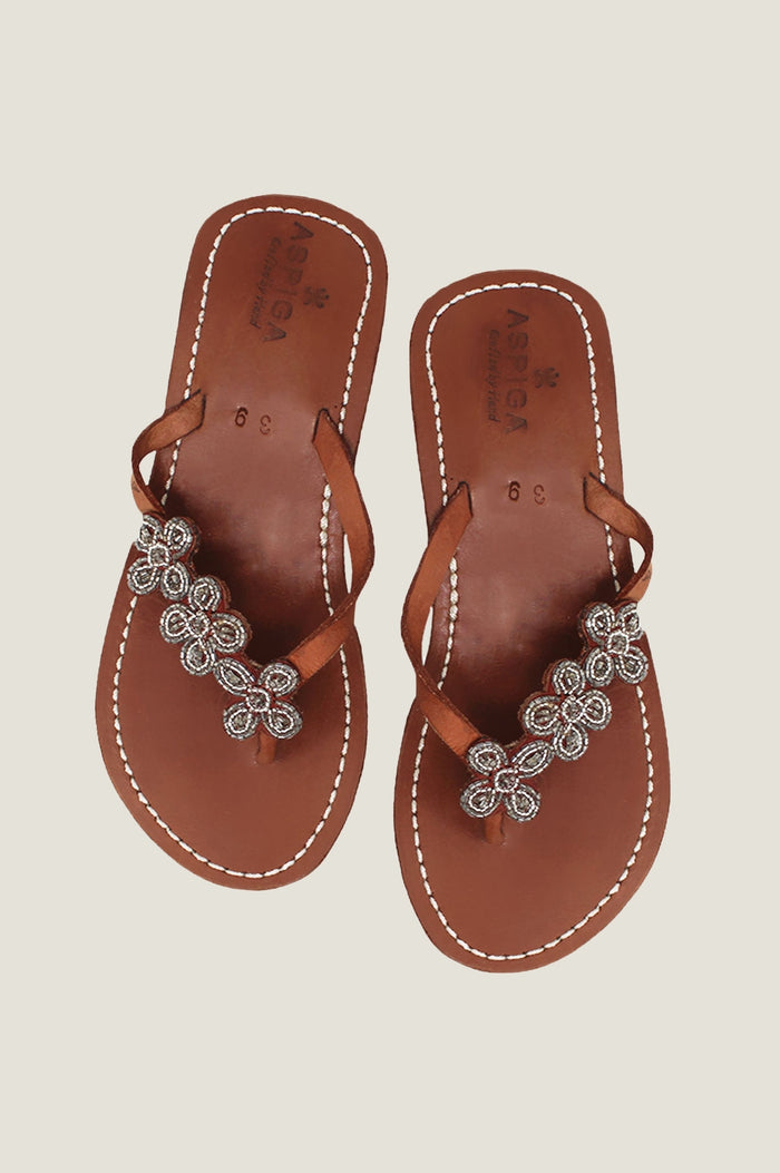 aspiga Tatu Heel Leather Sandals