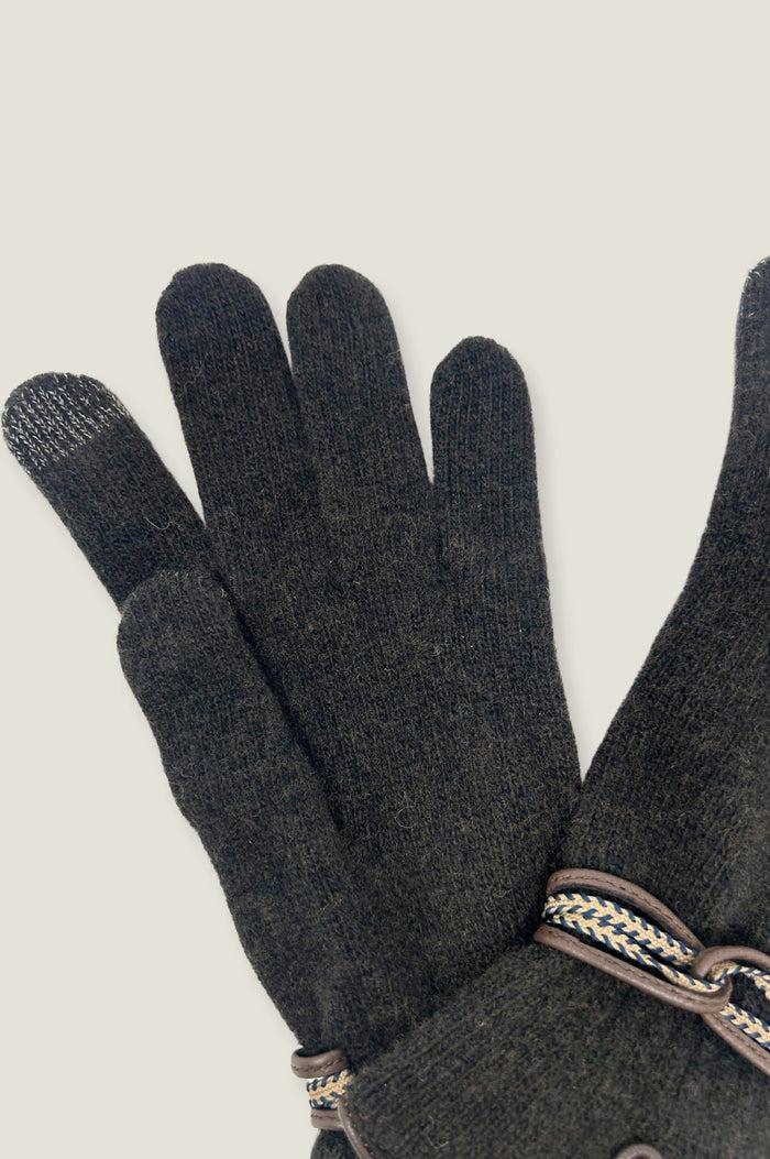 Aspiga Touchscreen Wool & Cashmere Blend Gloves