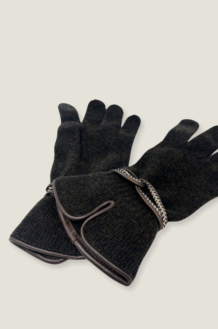 Aspiga Touchscreen Wool & Cashmere Blend Gloves