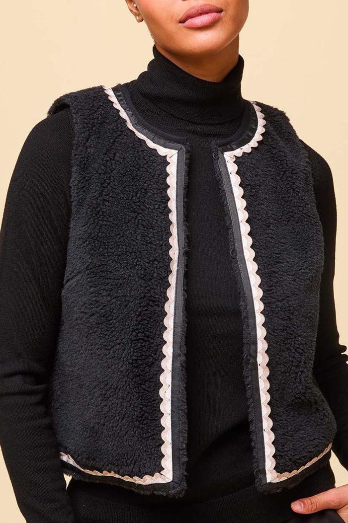 Aspiga Trim Detail Eco Fleece Gilet