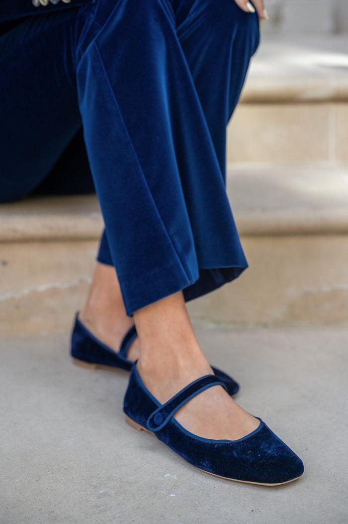 Aspiga Velvet Mary Jane