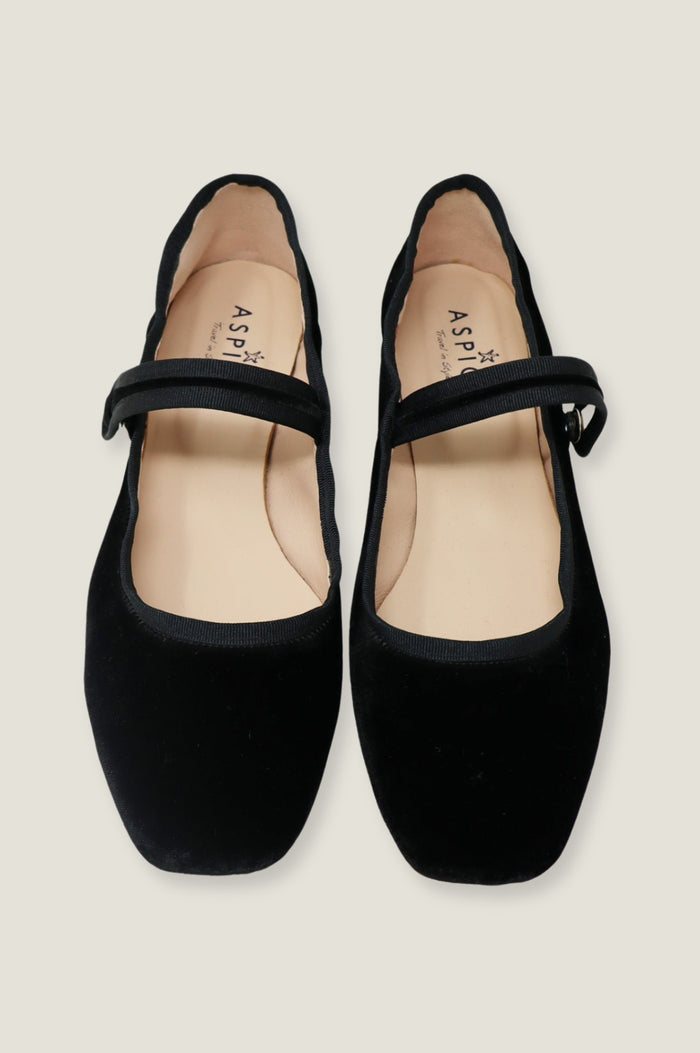 Aspiga Velvet Mary Jane