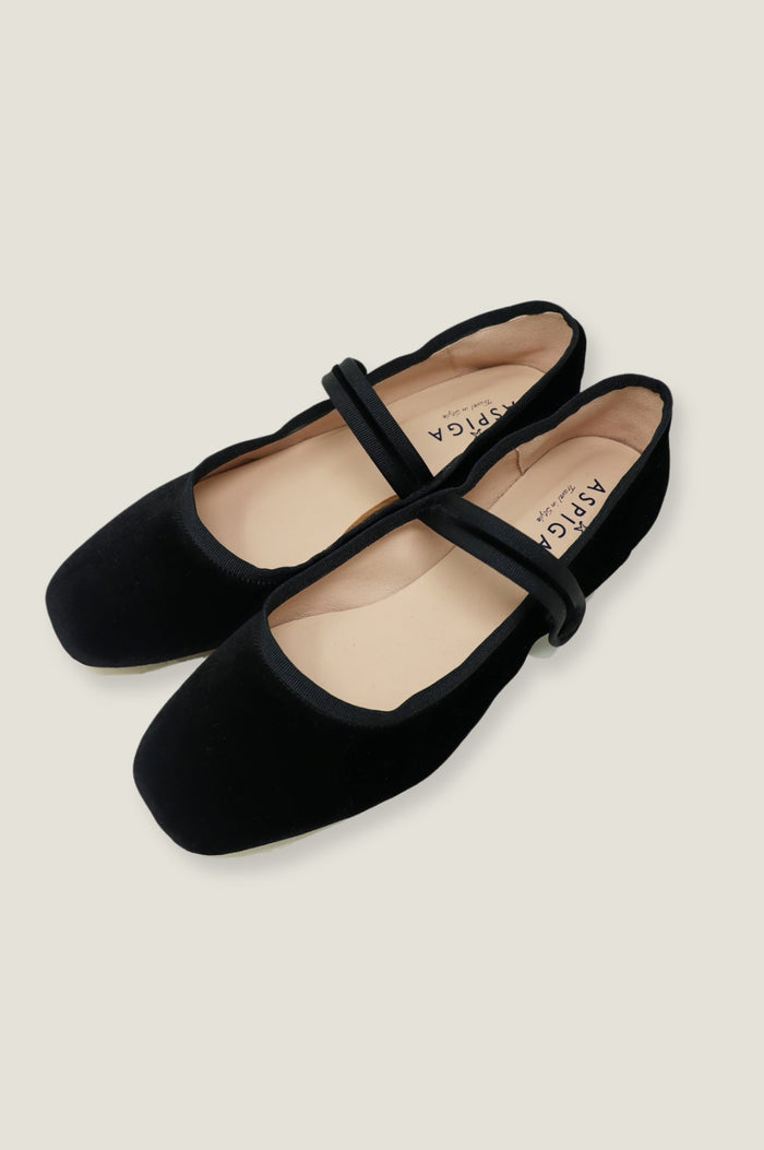 Aspiga Velvet Mary Jane