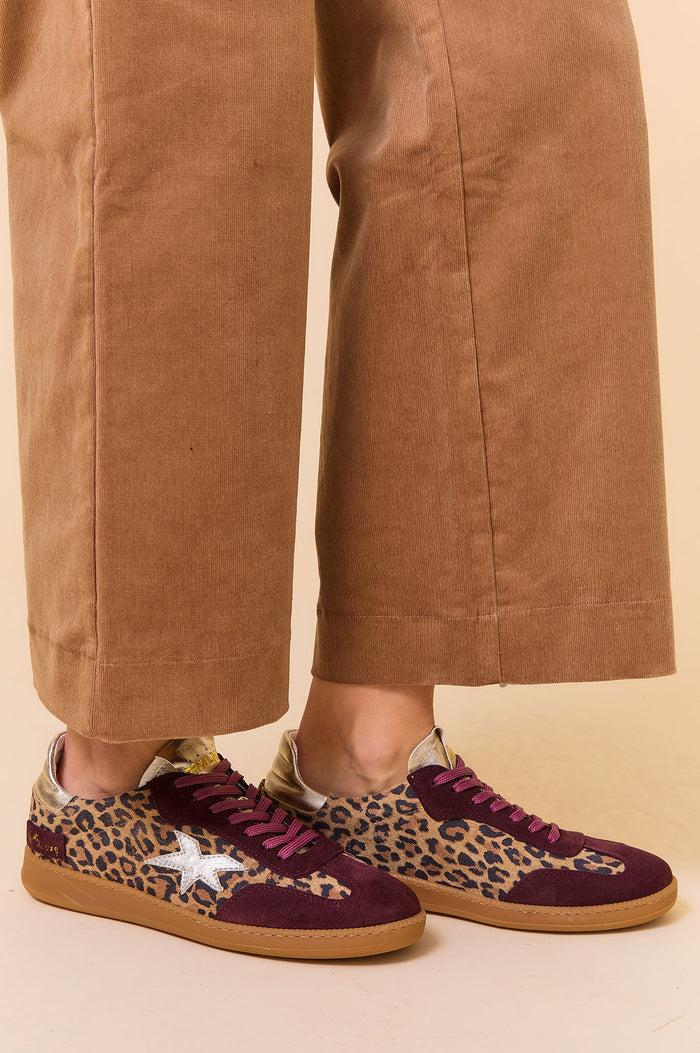 Aspiga VICTORIA Leopard Print Trainer