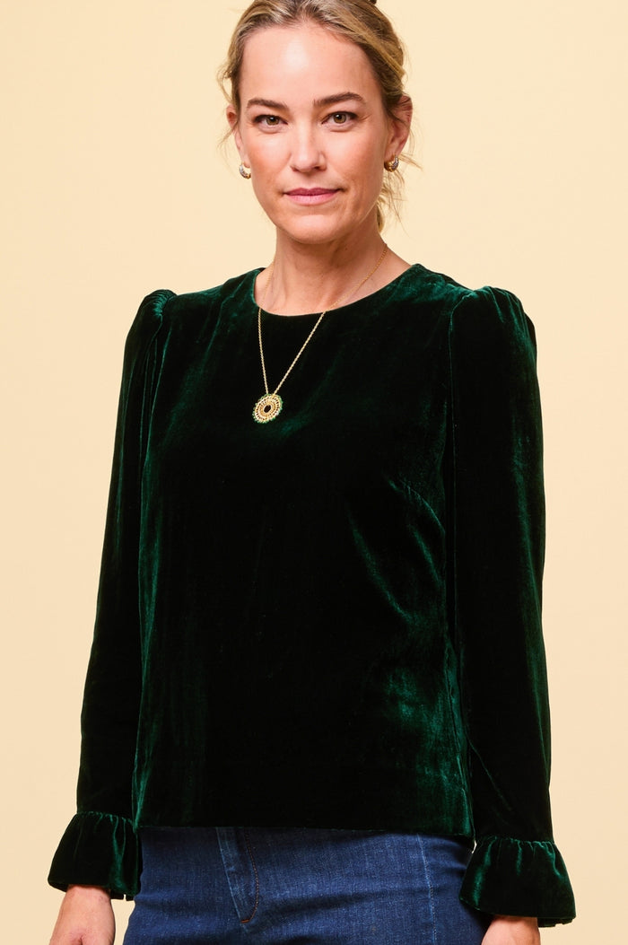 aspiga Victoria Velvet Top