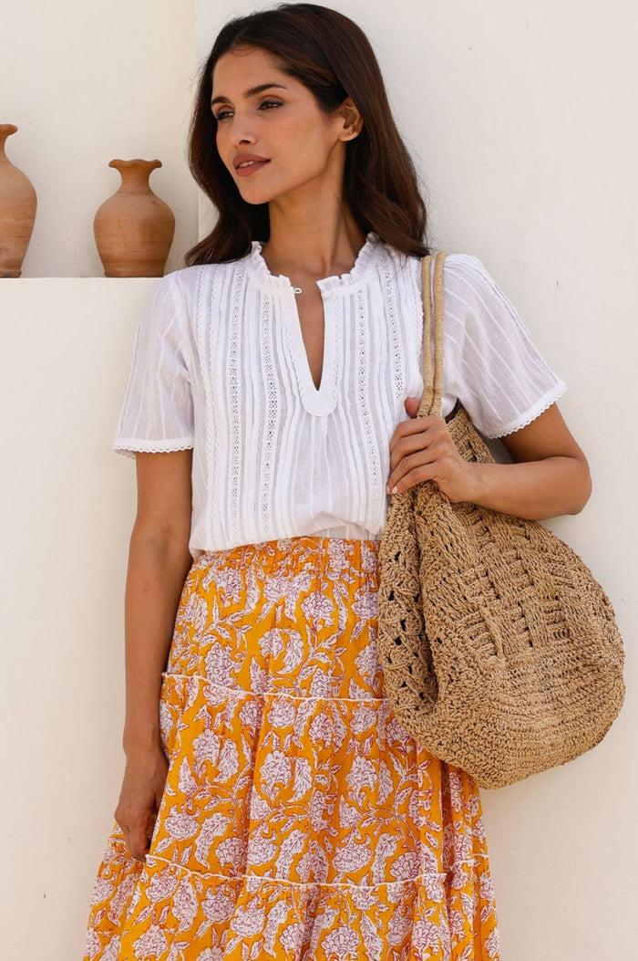 Aspiga Vienna Short Sleeve Blouse