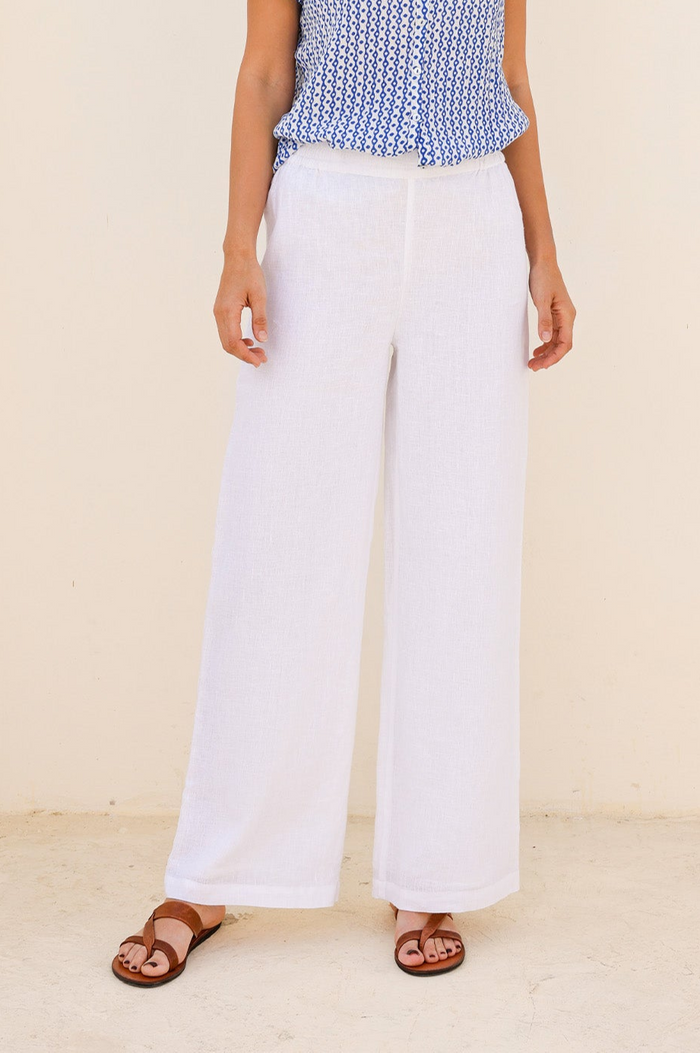 aspiga Wide Leg Linen Trousers
