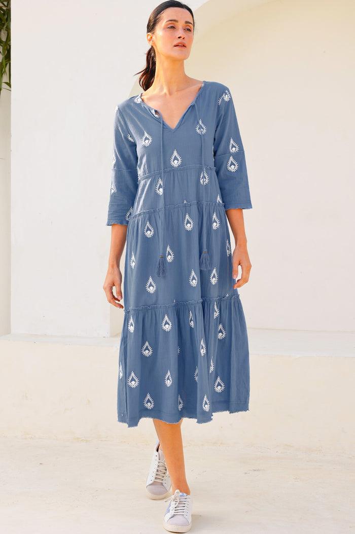 Aspiga Willow Embroidered Dress