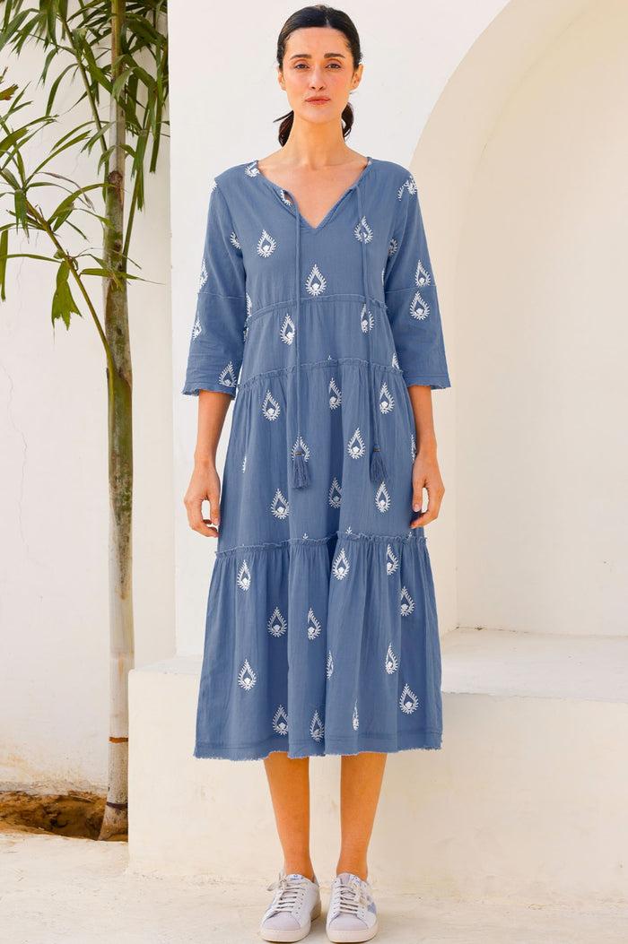 aspiga Willow Embroidered Dress