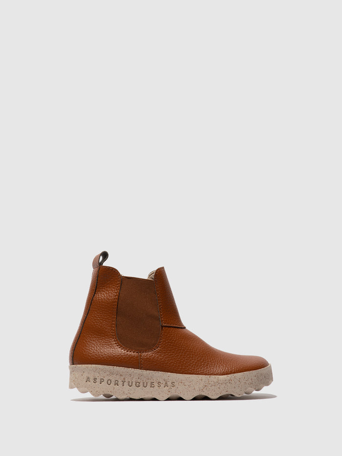 Asportuguesas Chelsea Ankle Boots CAIA TAN