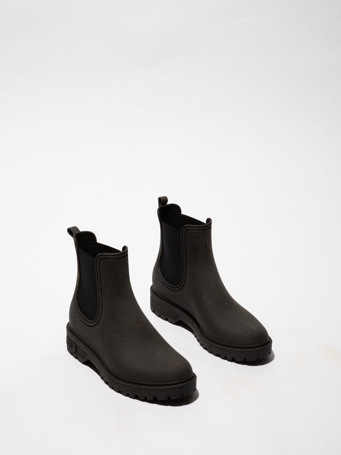 asportuguesas Chelsea Ankle Boots OAK BLACK