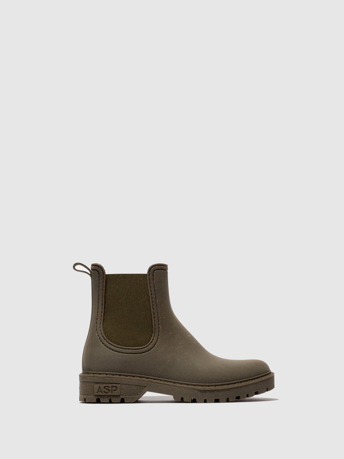 Asportuguesas Chelsea Ankle Boots OAK MILITARY