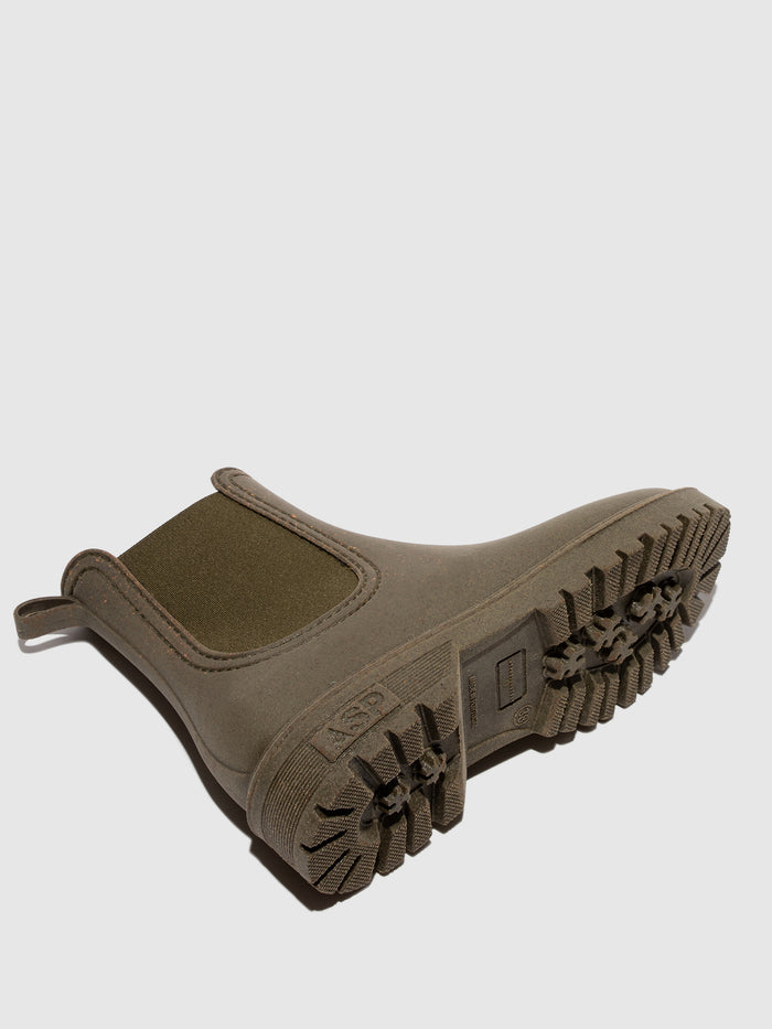 Asportuguesas Chelsea Ankle Boots OAK MILITARY