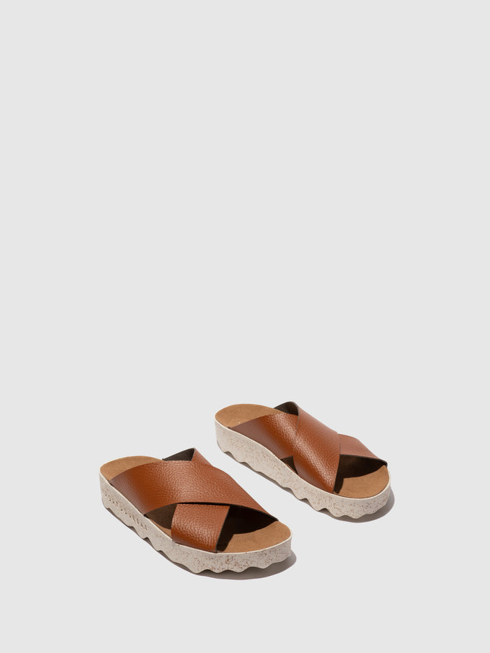 asportuguesas Criss-cross Sandals CROSS TAN