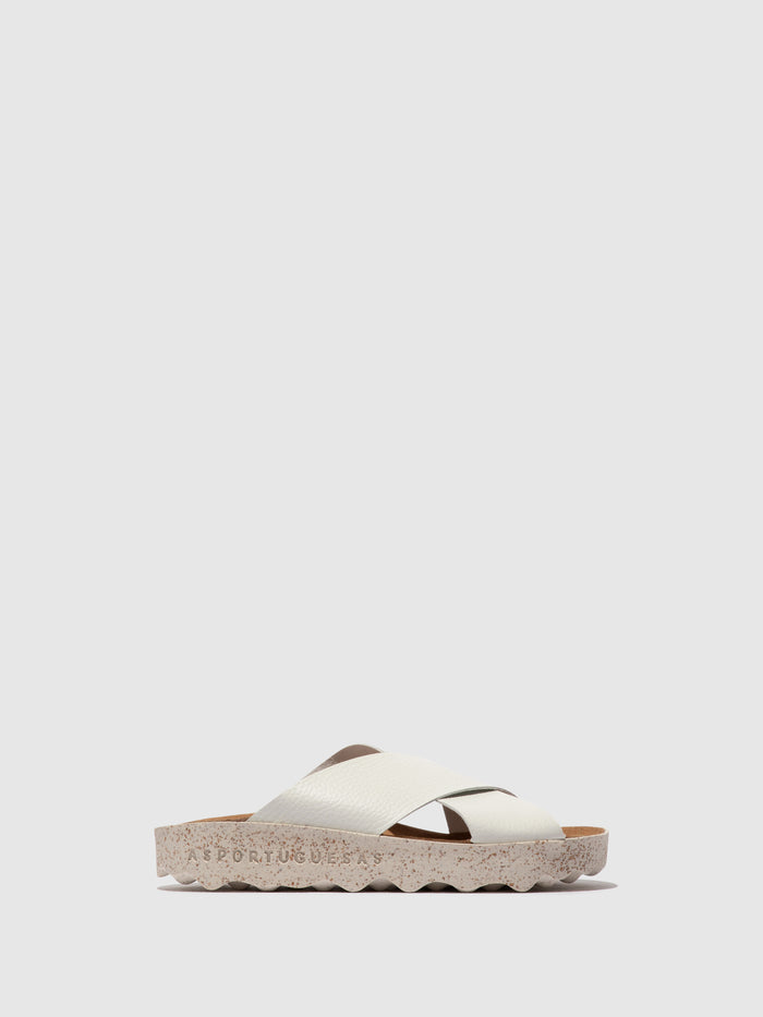 Asportuguesas Criss-cross Sandals CROSS WHITE