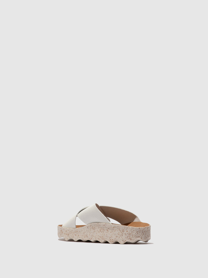 Asportuguesas Criss-cross Sandals CROSS WHITE