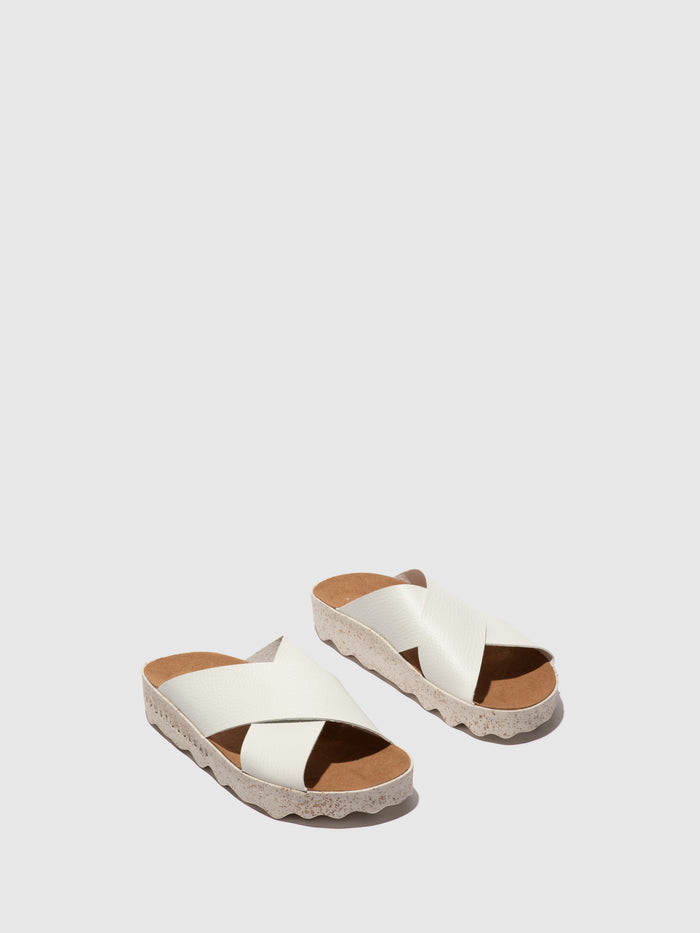 asportuguesas Criss-cross Sandals CROSS WHITE