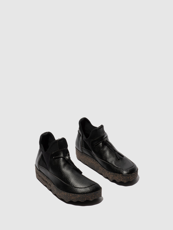 asportuguesas Elasticated Ankle Boots CARRY BLACK