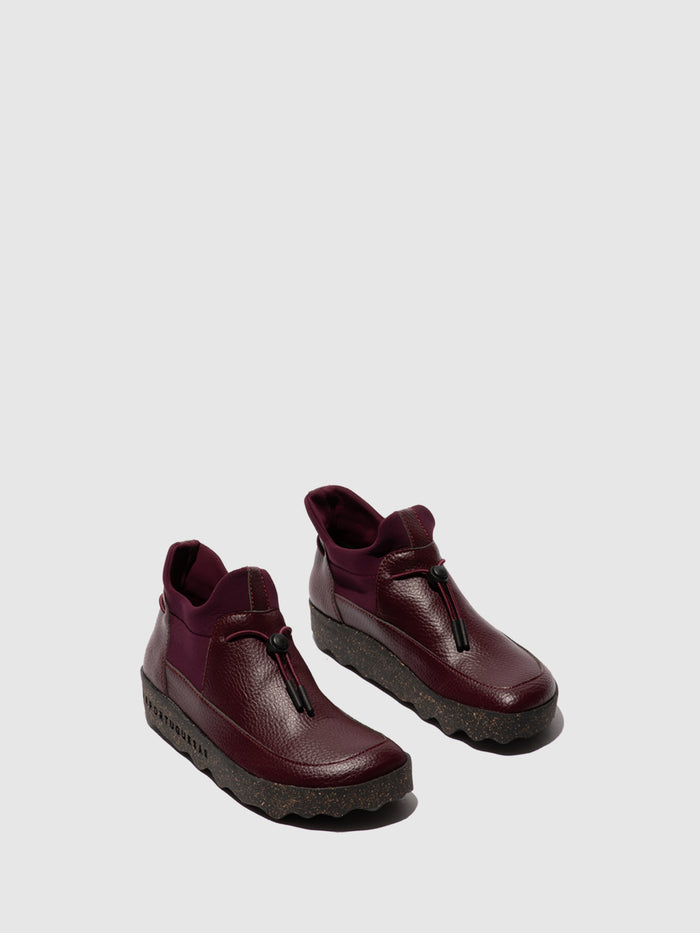 asportuguesas Elasticated Ankle Boots CARRY WINE