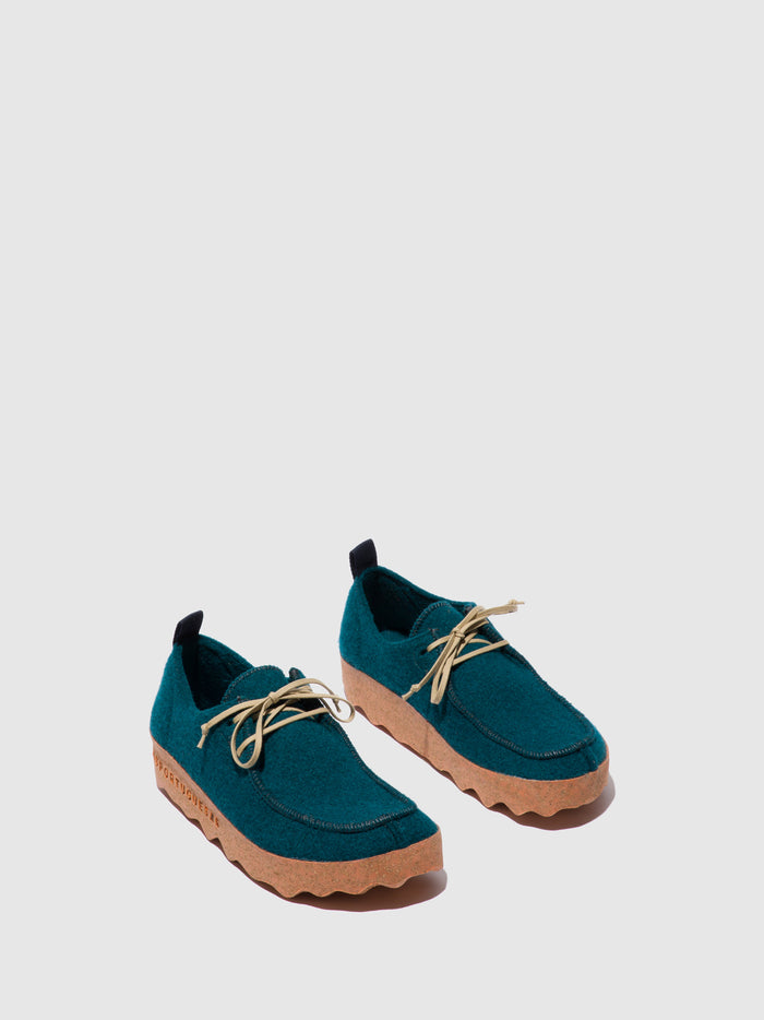Asportuguesas Lace-up Shoes CHAT PEACOCK BLUE