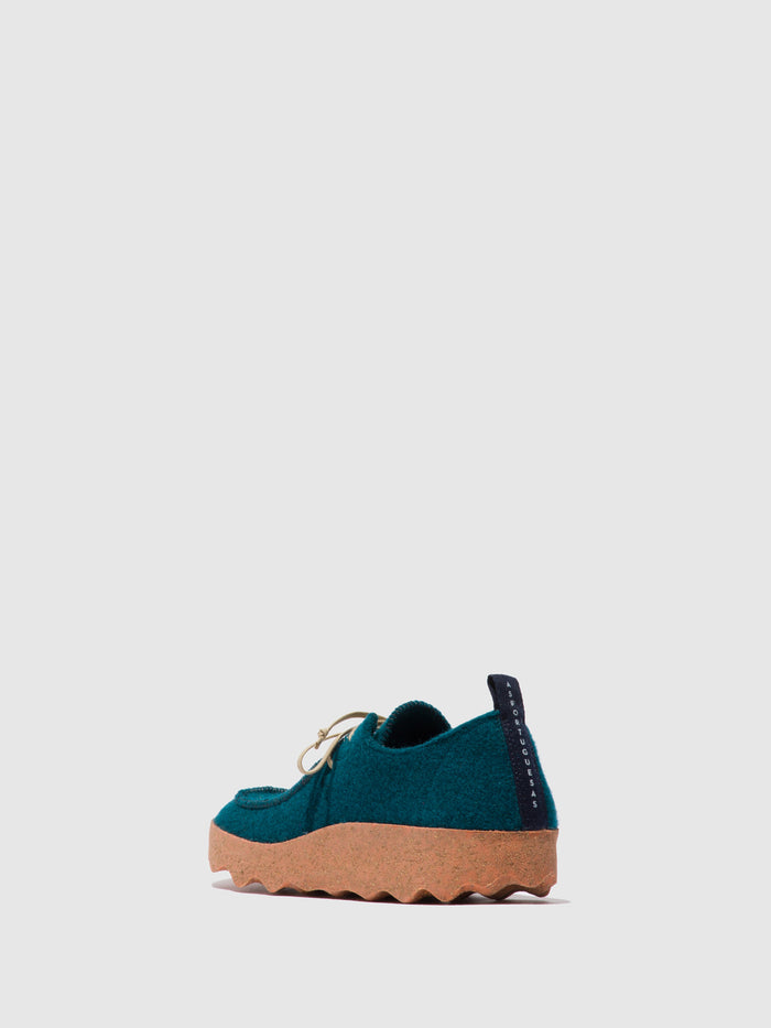 Asportuguesas Lace-up Shoes CHAT PEACOCK BLUE