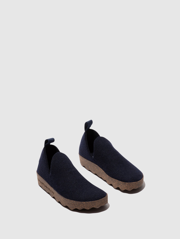 Asportuguesas Round Toe Shoes CITY NAVY
