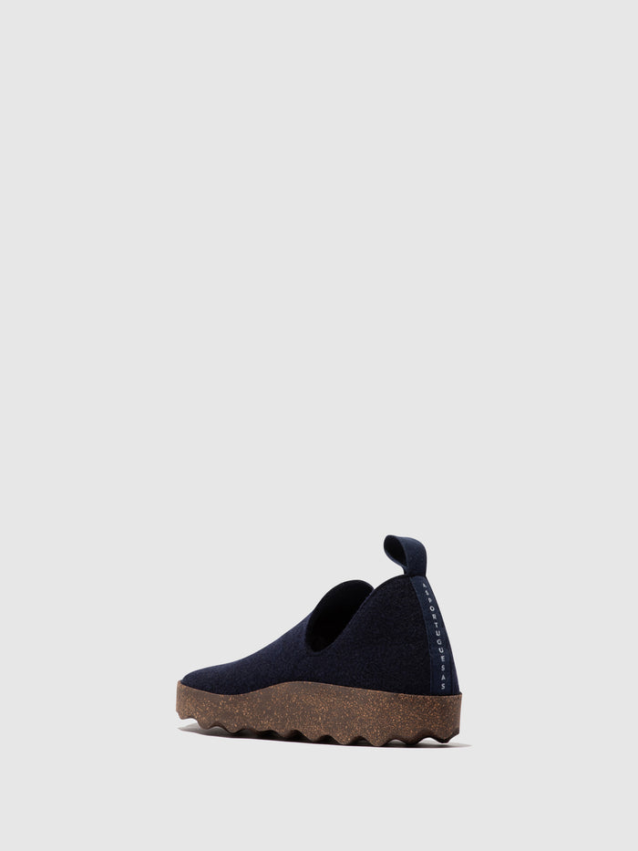 Asportuguesas Round Toe Shoes CITY NAVY