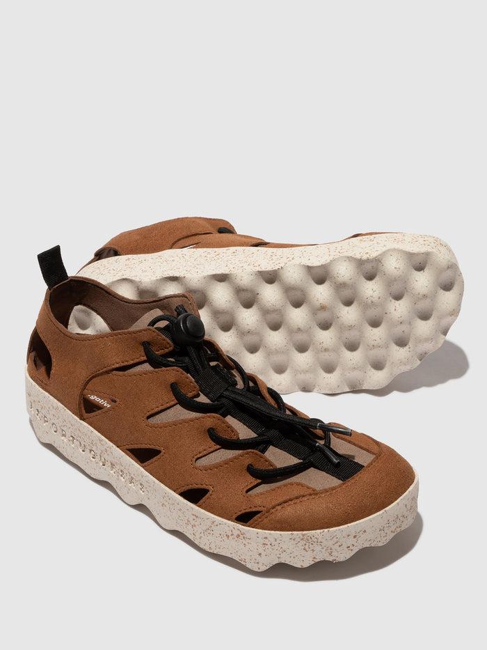 Asportuguesas Round Toe Trainers CURE 2 M COGNAC