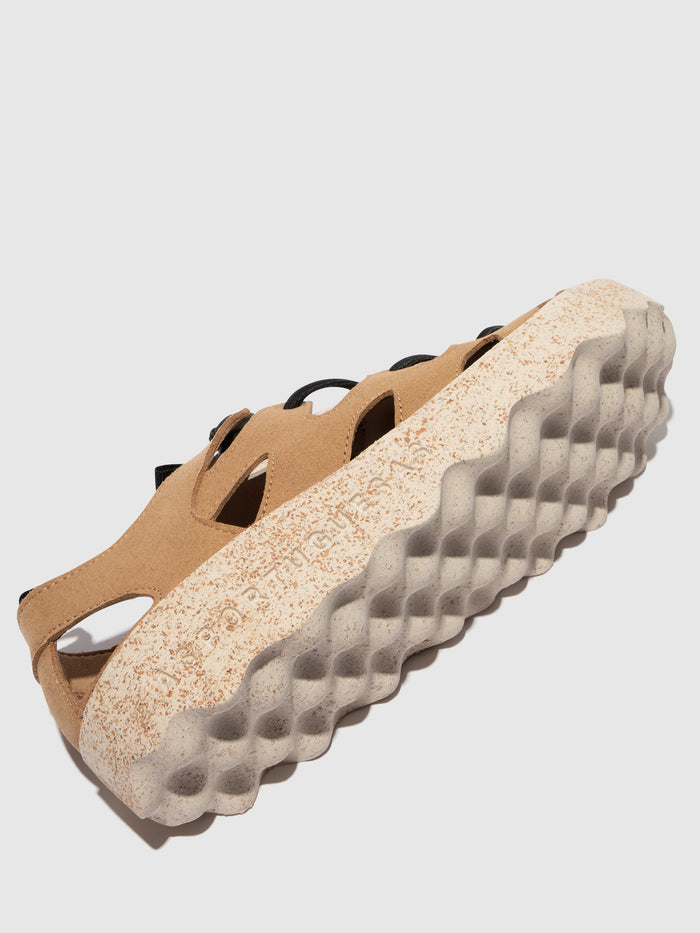 Asportuguesas Round Toe Trainers CURE 2 M TAN