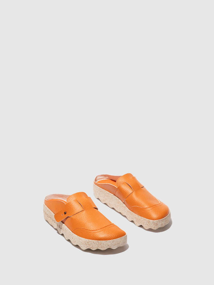 Asportuguesas Slip-on Mules COLE ORANGE