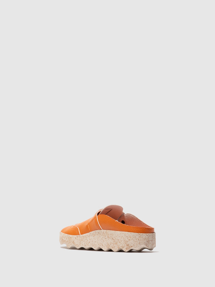 Asportuguesas Slip-on Mules COLE ORANGE
