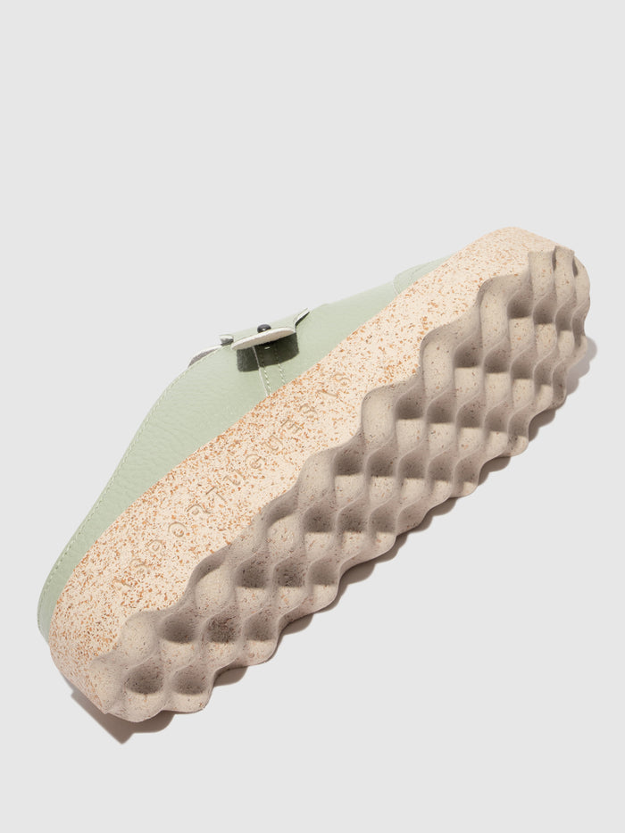 Asportuguesas Slip-on Mules COLE SAGE GREEN