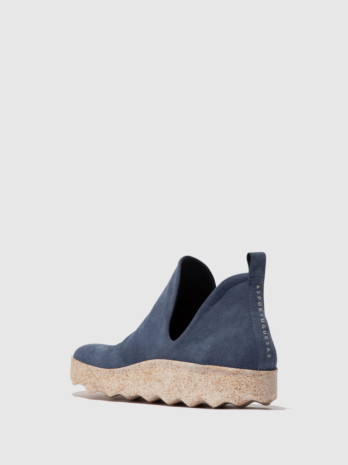 Asportuguesas Slip-on Trainers CITY Navy (Suede)