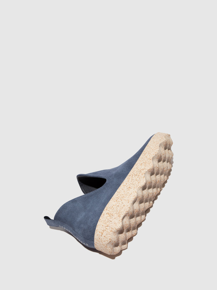 Asportuguesas Slip-on Trainers CITY Navy (Suede)