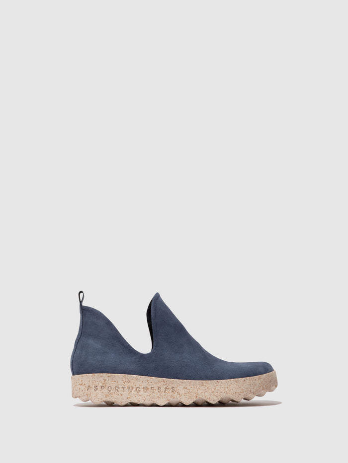 asportuguesas Slip-on Trainers CITY Navy (Suede)
