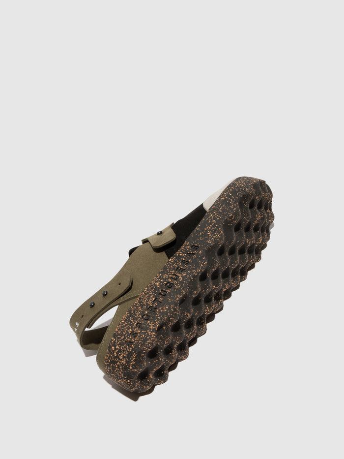 Asportuguesas Strappy Mules CUTE BLACK