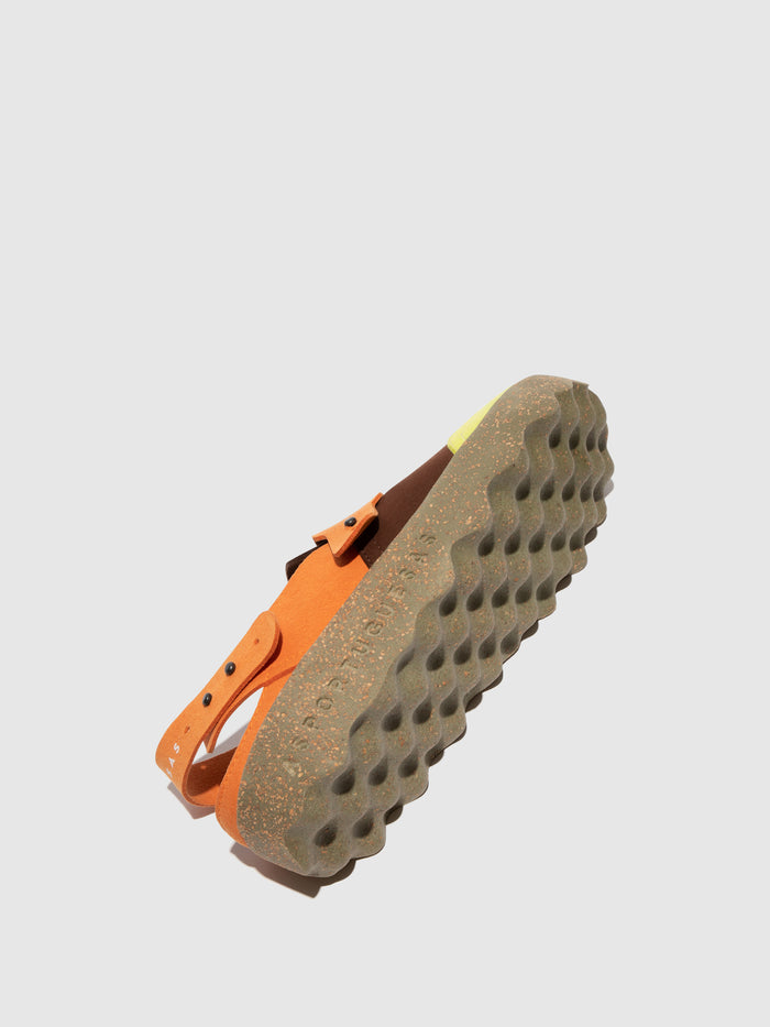 Asportuguesas Strappy Mules CUTE BROWN