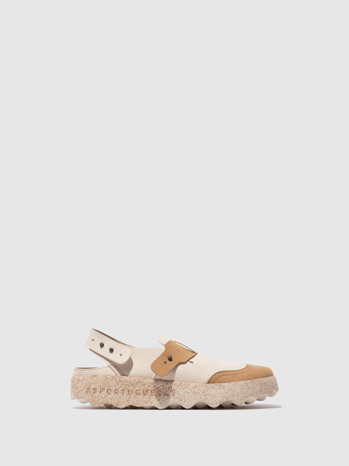 asportuguesas Strappy Mules CUTE OFFWHITE