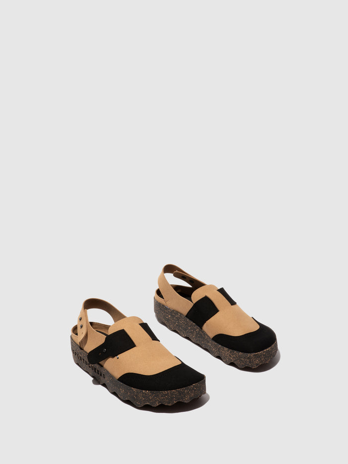 Asportuguesas Strappy Mules CUTE TAN