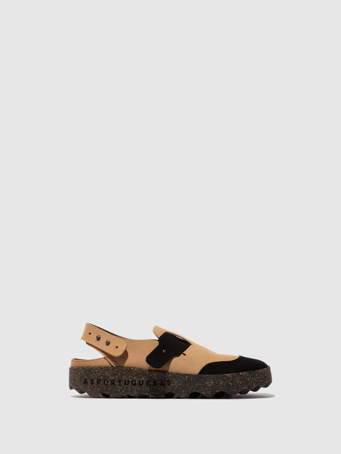 asportuguesas Strappy Mules CUTE TAN