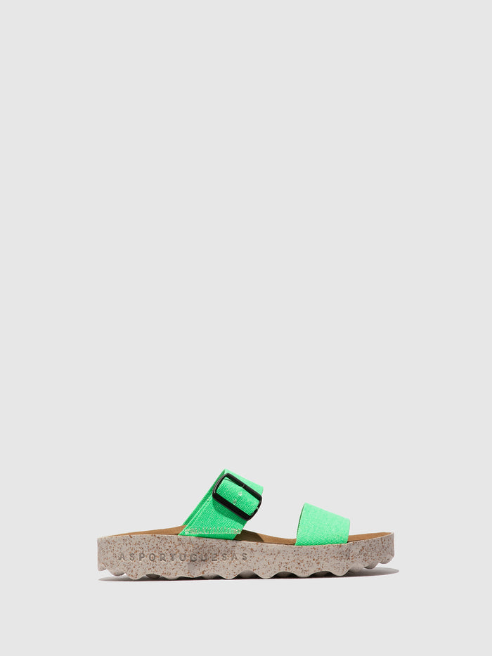 Asportuguesas Strappy Sandals COLY2 LIME