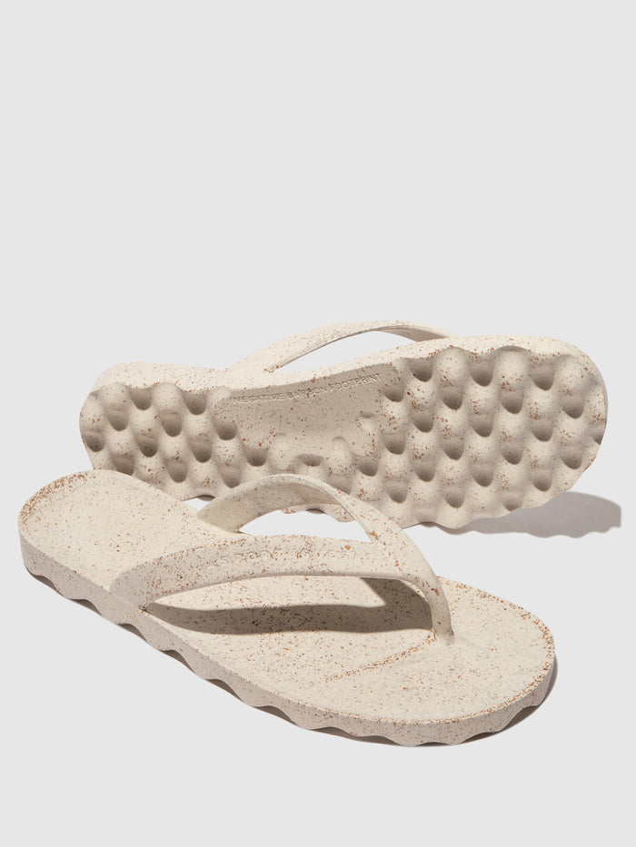 Asportuguesas Thong Flip-Flops EARTH NATURAL