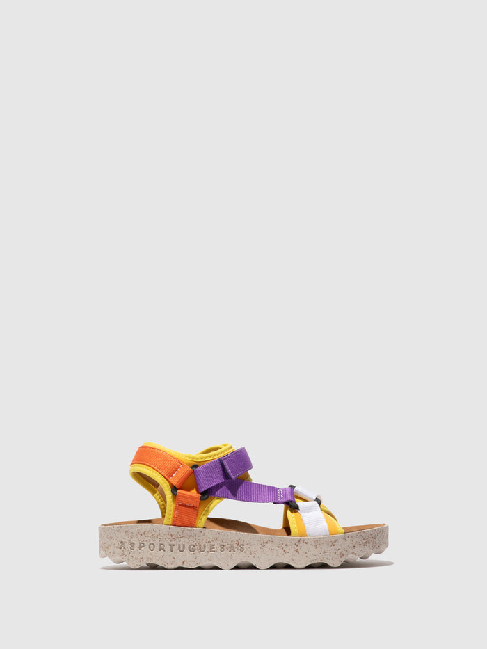 Asportuguesas Velcro Sandals CION YELLOW