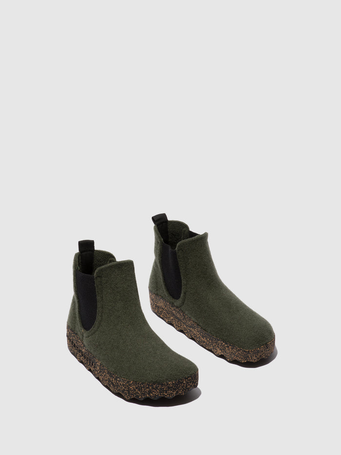 Asportuguesas Chelsea Ankle Boots CAIA MILITARY GREEN