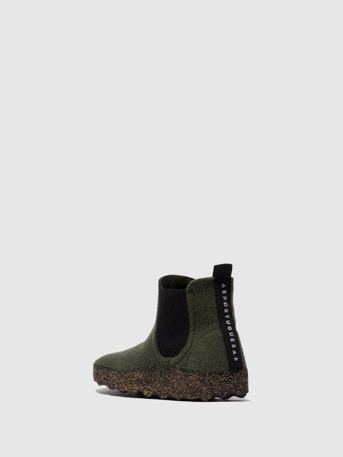 Asportuguesas Chelsea Ankle Boots CAIA MILITARY GREEN