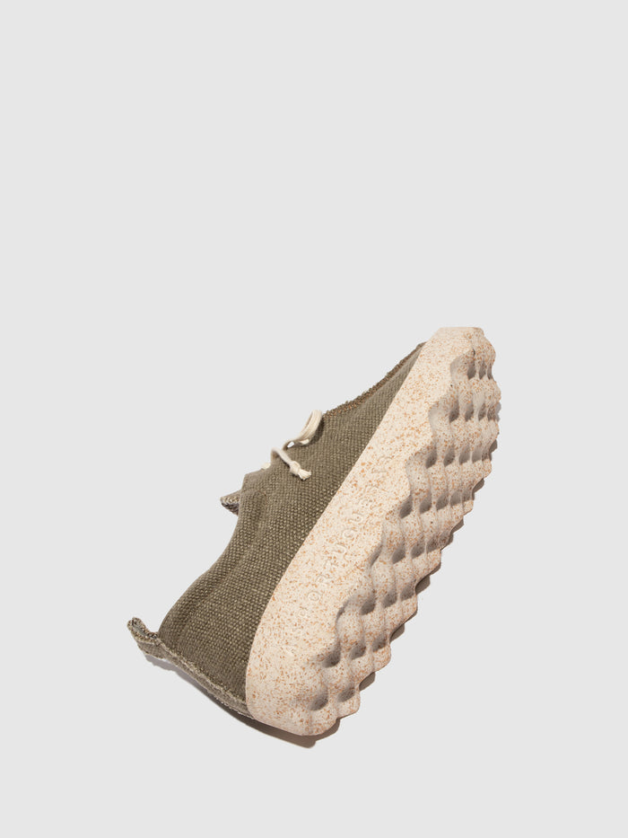 Asportuguesas Slip-on Shoes CHAT Military Green Hemp