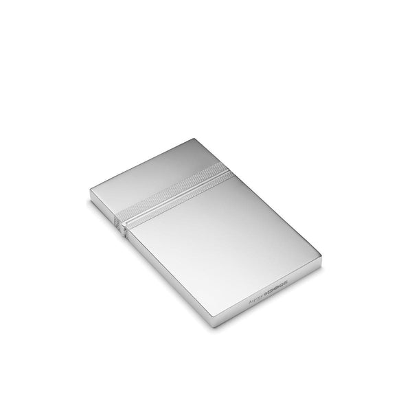 asprey Barley Pattern Card Case in Sterling Silver